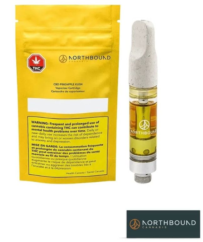 CBD Pineapple Kush, Northbound (1.0g) PVC