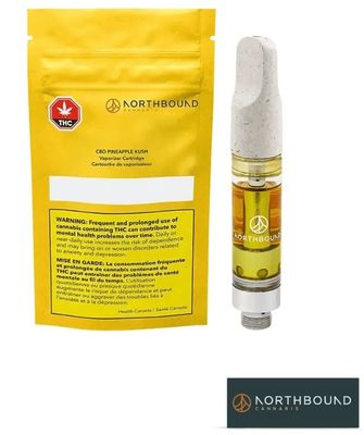 CBD Pineapple Kush, Northbound (1.0g) PVC