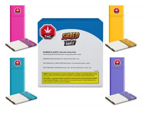 Rainbow Oz Dartz, SHRED (70x0.4g) Pre-Rolls