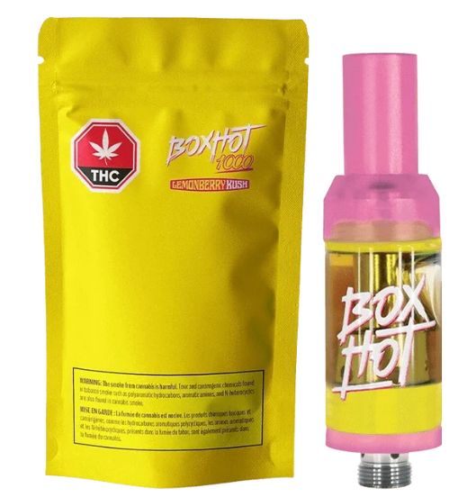 Lemonberry Kush, BOXHOT (1.2g) PVC
