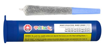 Berry Cherry, Potluck (1x0.5g) Infused Pre-Rolls