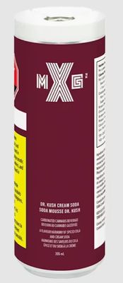 Dr. Kush Cream Soda, XMG (355ml) Soda