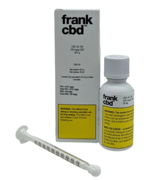 CBD 100, frank cbd (28.4g) Oil