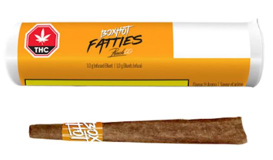 Peach OG Fatties, BOXHOT (1x1g) Infused Blunt