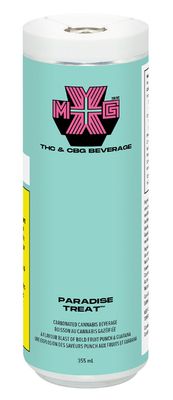 Paradise Treat (THC/CBG), XMG+  (355ml) Soda Beverage