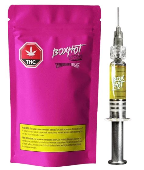 Strawberry Diesel Disty Dabber, BOXHOT (1.2g) Distillate Syringe