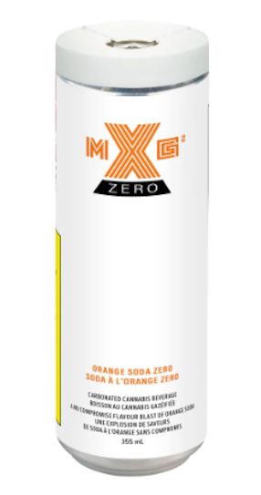 Orange Soda Zero, XMG Zero (355ml) Soda