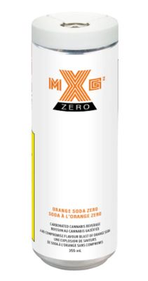 Orange Soda Zero, XMG Zero (355ml) Soda