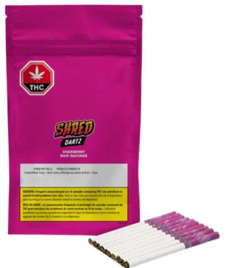 Gnarberry Dartz (10x0.40g) Pre-Rolls, SHRED