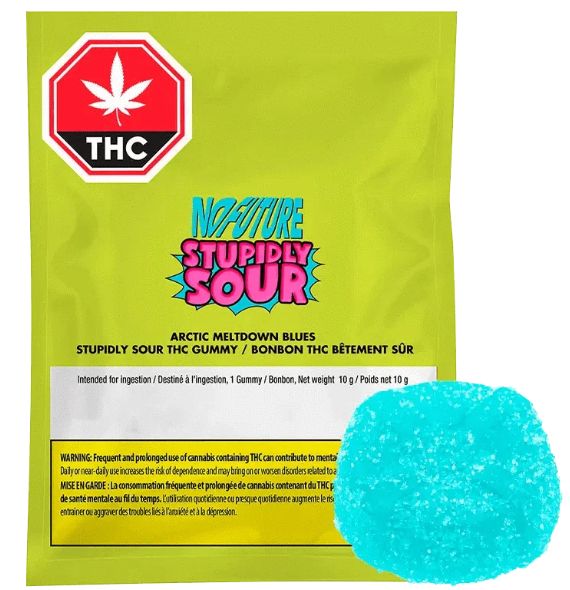 Arctic Meltdown Blues SOUR, No Future (1/pk) Sour Soft Chew