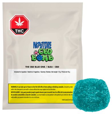 CBD Bomb - The Blue One, No Future (1/pk) Soft Chew