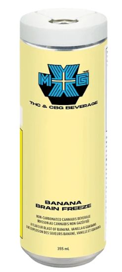 Banana Brain Freeze, XMG (355ml) Beverage