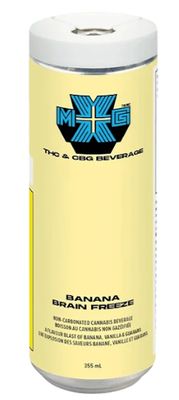 Banana Brain Freeze, XMG (355ml) Beverage