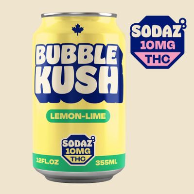 Lemon-Lime, Bubble Kush (355mL) Soda