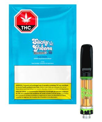 Blue Shark, Sticky Greens  (1g) PVC