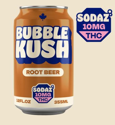 Root Beer, Bubble Kush (355ml) Beverage