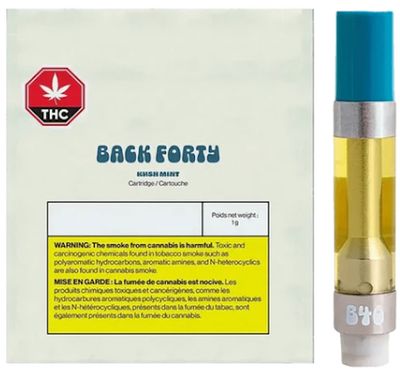 Kush Mint (1.0g) PVC, Back Forty