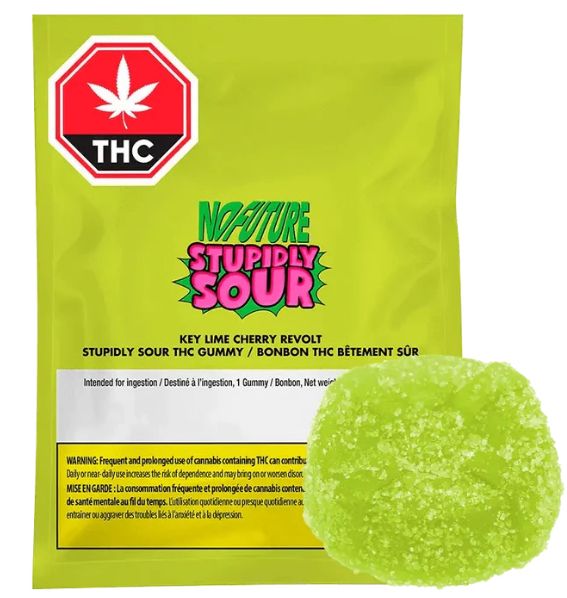 Key Lime Cherry Revolt SOUR, No Future (1/pk) Sour Soft Chew