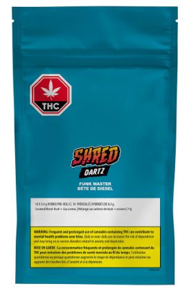 Funk Master Dartz, SHRED (10x0.40g) Pre-Rolls