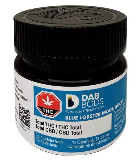 Blueberry Moon Rocks , Dab Bods (2g)