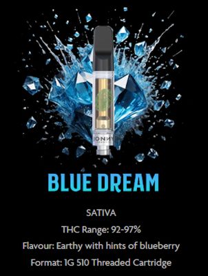 Blue Dream Liquid Diamonds (1g) PVC, Jonny Chronic