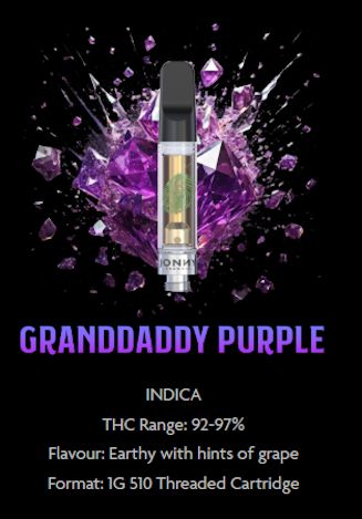 Granddaddy Purple Liquid Diamonds (1g) PVC, Jonny Chronic Granddaddy Purple Liquid Diamonds (1g) PVC, Jonny Chronic
