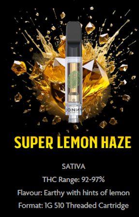 Super Lemon Haze Liquid Diamonds (1g) PVC, Jonny Chronic