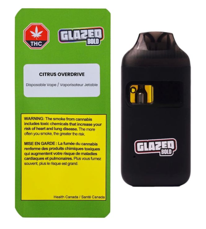 Citrus Overdrive, BOLD GLAZED  (1g) DVP