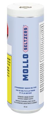 Strawberry Guava Seltzer, Mollo (355ml) Beverage