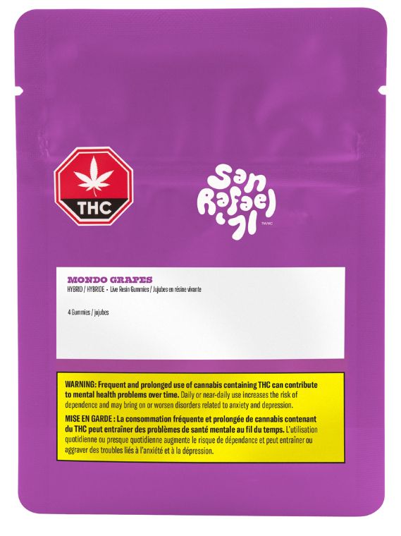 Mondo Grape, San Rafael (4pk) Soft Chews