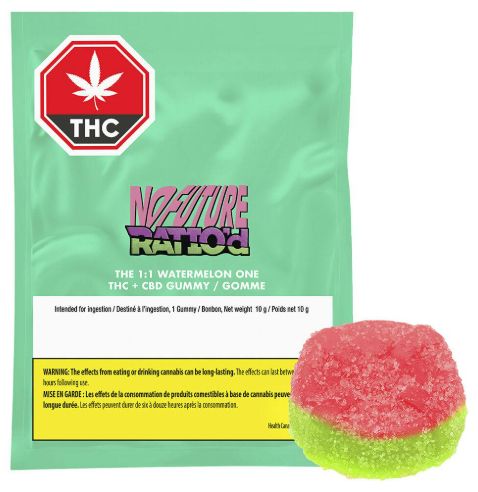 Watermelon One CBD/THC 1:1, No Future Ratio'd  (1pk)