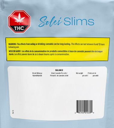 Balance Slims, Solei (10x0.4g) Pre-Rolls Balance Slims, Solei (10x0.4g) Pre-Rolls