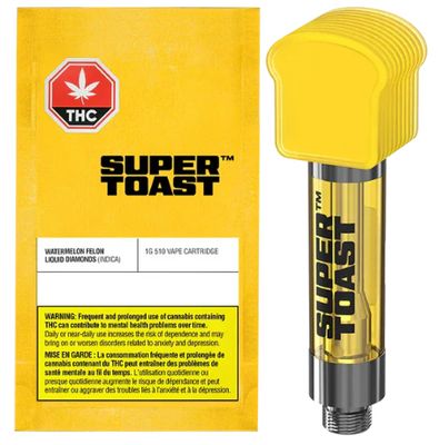 Watermelon Felon Liquid Diamonds (1g) PVC, Super Toast