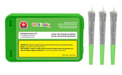 Watermelon Wave, Potluck (3x0.5g) Infused Pre-Rolls