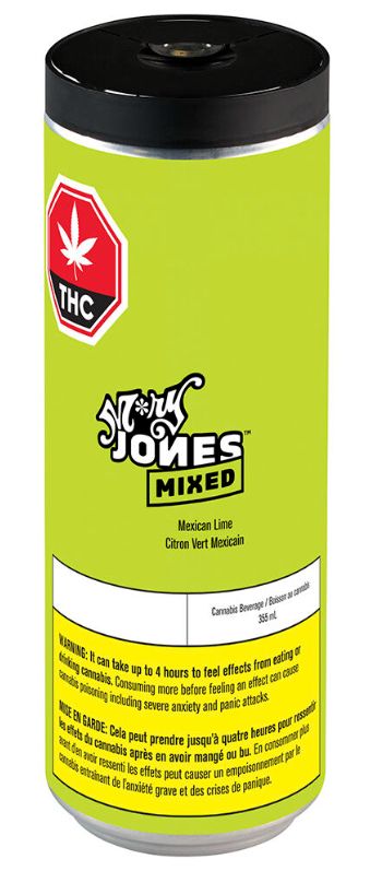Mexican Lime, Mary Jones (355ml) Soda