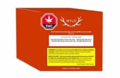 Multipack of 10, Sour Cherry THC, Wyld Gummies (100mg THC) Multipack of 10, Sour Cherry THC, Wyld Gummies (100mg THC)