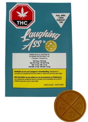 Caramel Gold Full Spectrum THC, The Hazy Camper (5.5g) Chocolate