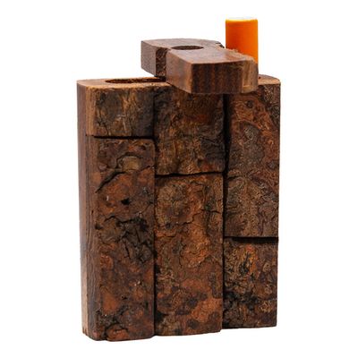 Wooden Dug Out 3" - Assorted Patterns