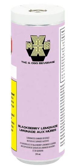 Blackberry Lemonade, XMG+ 355ml Beverage