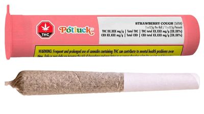 Strawberry Cough, Potluck (1x0.5) Pre-Rolls