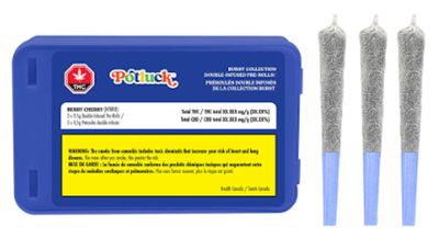 Berry Cherry, Potluck (3x0.5g) Infused Pre-Rolls