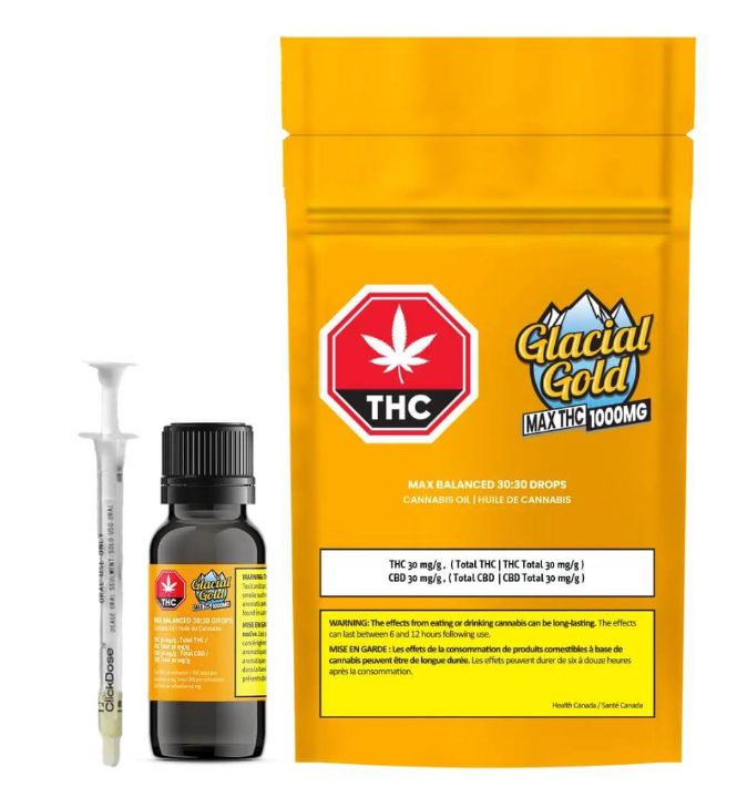 MAX Balanced 30:30, Glacial Gold (33.3g) Oil