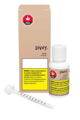 THC30 Oil, Divvy (28.5g) Oil