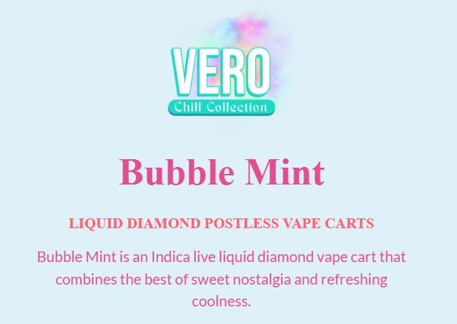 Bubble Mint Liquid Diamond (1g) PVC, VERO Bubble Mint Liquid Diamond (1g) PVC, VERO