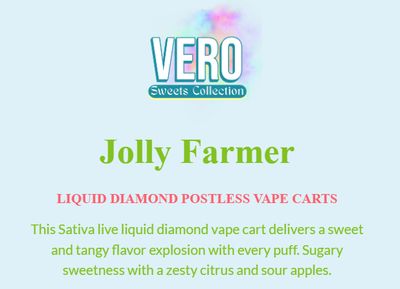 Jolly Farmer Liquid Diamond, VERO (1g) PVC
