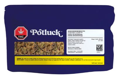 Rocky Mountain High (14g) Flower, Potluck