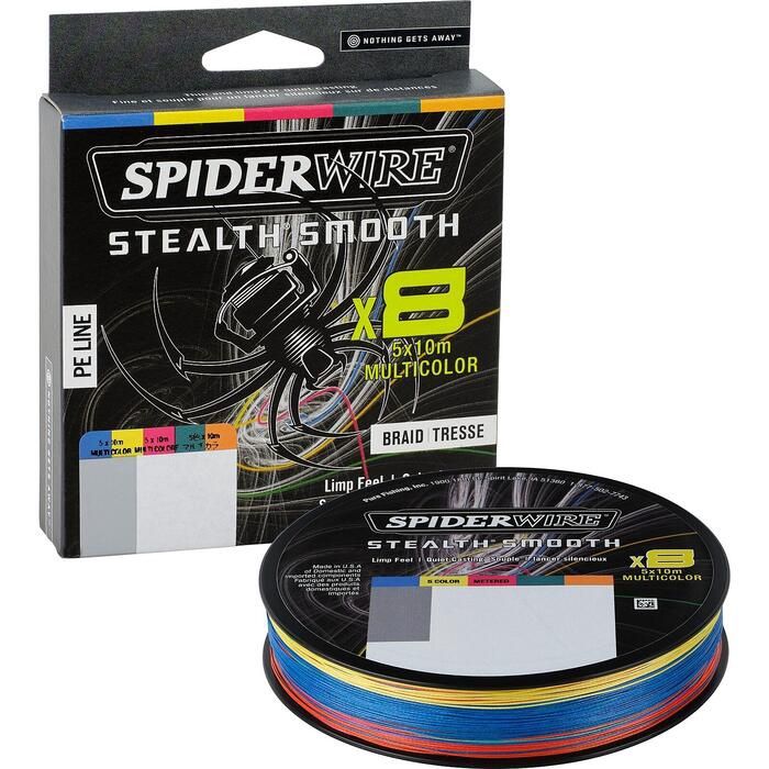 Stealth smooth 8 300m 16.5kg 0.15mm multicolor 5 x 10