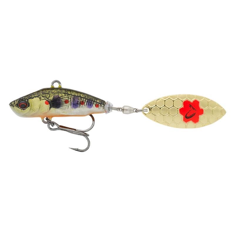 Savage Gear 3D Sticklebait Tailspin 7.3 cm 13 g S brown trout smolt