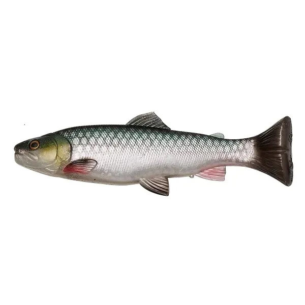 Savage Gear 4D Line Thru Pulse Tail Trout 20 cm 102 g SS green silver