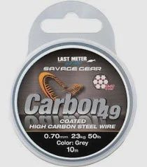 Savage Gear Coated Carbon49 Steelwire 10 m 0.70 mm 23 kg